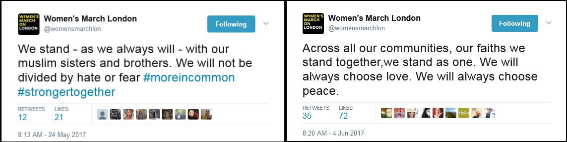 Womens March London Muslims comp